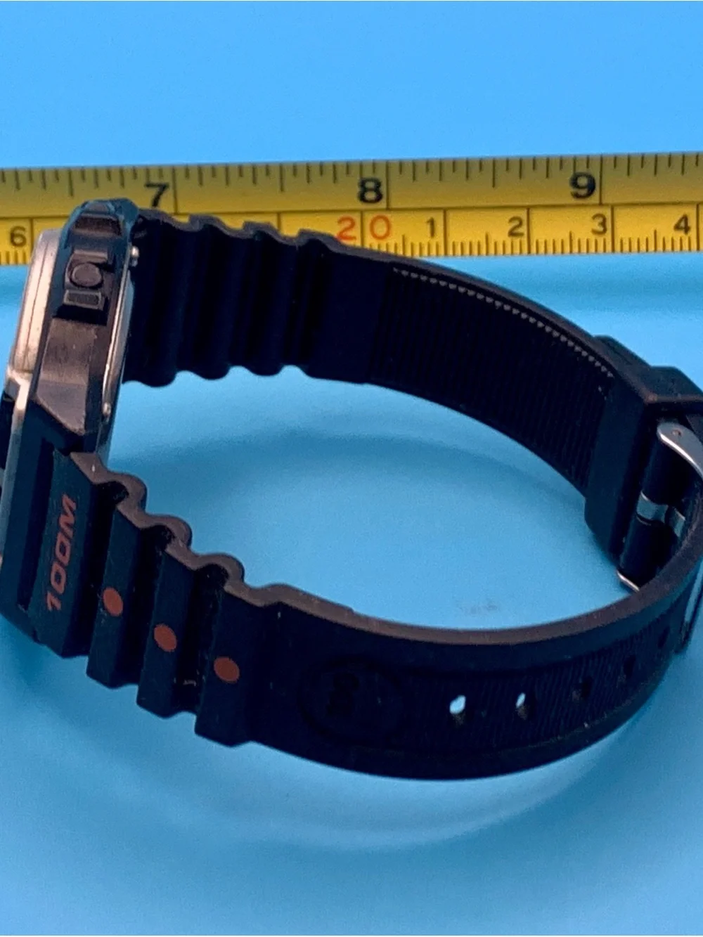 TIMEX IRONMAN TRIATHLON Men’s Vintage 1994 8 Lap Digital Watch Works New Battery